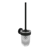 Villeroy & Boch Toilet Roll Holder Matt Black Villeroy & Boch Elements - Tender Toilet Brush Set
