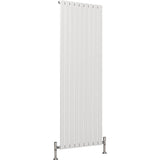 Aquarius Bathrooms Panel Radiator Aquarius Flat Single Vertical Radiator
