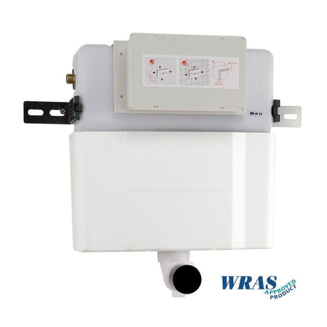 Aquarius Bathrooms Concealed Cistern Aquarius Drake Concealed Dual Flush Cistern