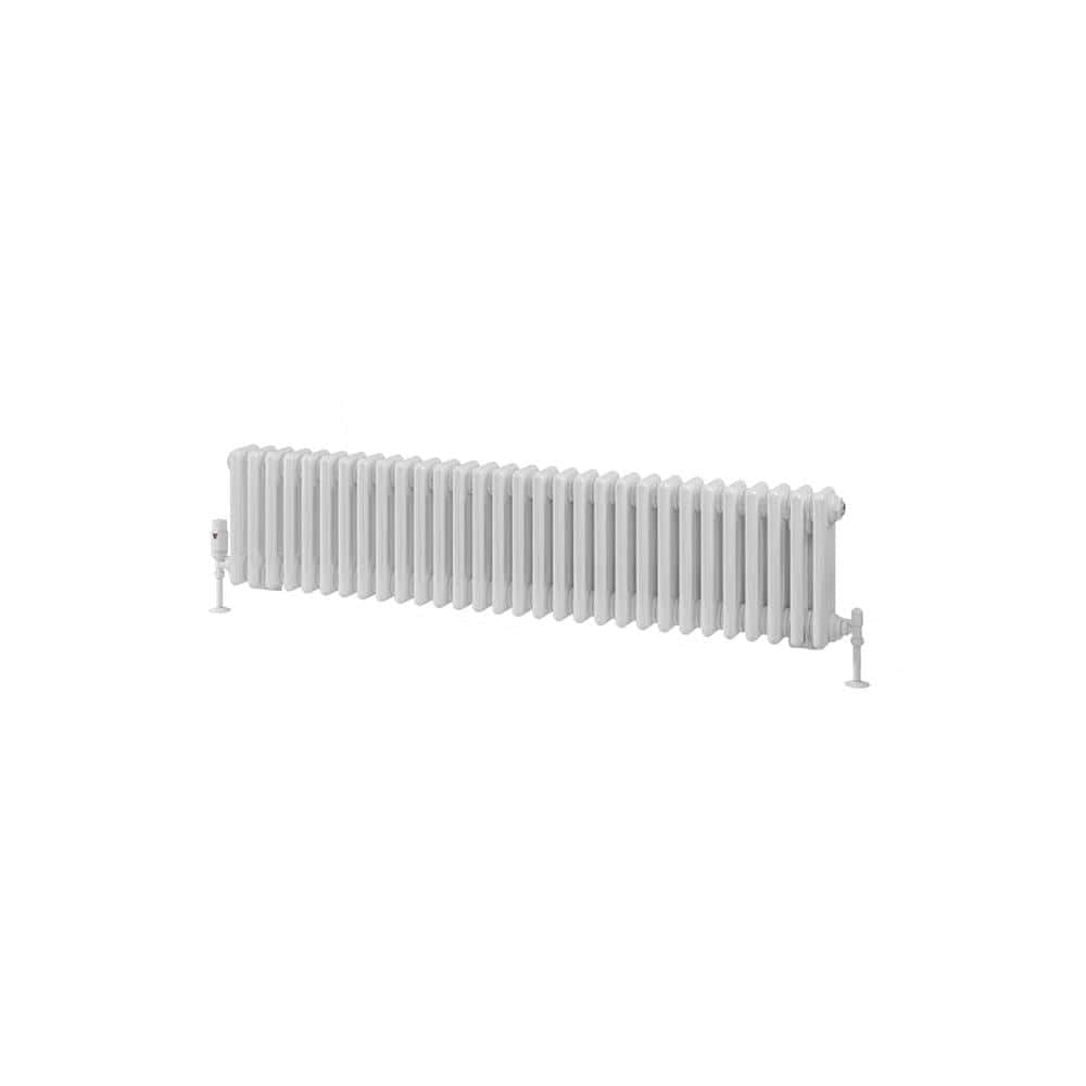 Eastbrook Column Radiator Eastbrook Rivassa Traditional 3 Column Radiator in White