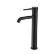 Sagittarius Tall Basin Tap Black Sagittarius Ergo Tall Mono Basin Mixer Tap with Sprung Waste