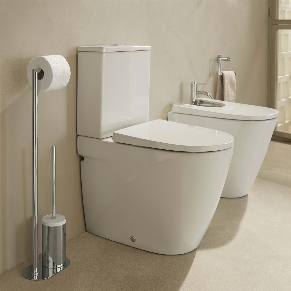 Roca Ona Compact Soft Close, Quick Release Supralit Toilet Seat