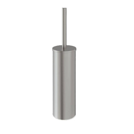 Crosswater Toilet Brush Brushed Nickel Crosswater MPRO Freestanding Toilet Brush Holder
