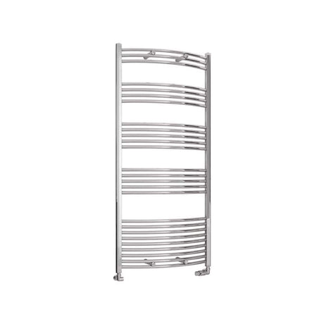 Eastbrook Ladder Rail Eastbrook Wendover Curved Vertical Heated Towel Rail - 1600 x 750mm in Chrome