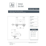 JTP Bath Mixer JTP Solex Deck Mounted Bath Mixer Tap