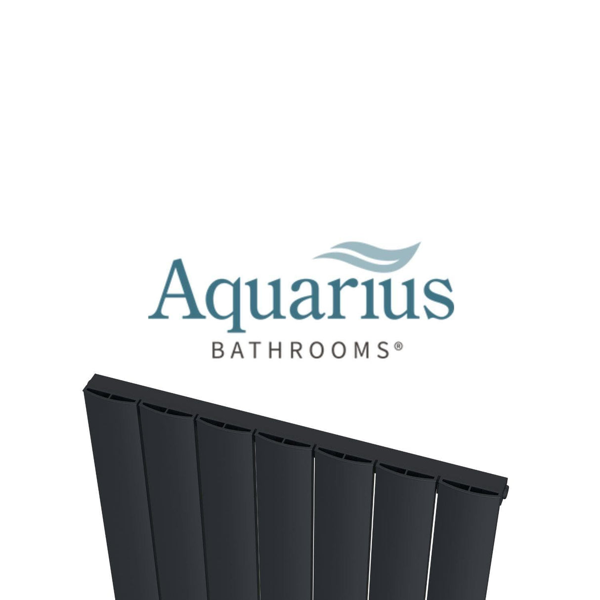 Aquarius Bathrooms Column Radiator Aquarius Wave Verical Panel Radiator