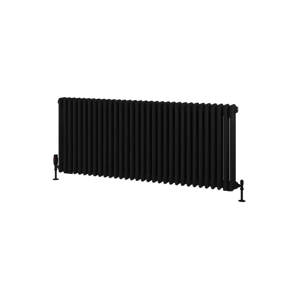 Eastbrook Eastbrook Rivassa Traditional 3 Column Radiator in Matt Black