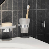 Smedbo Toothbrush Holder Smedbo Air Tumbler with Holder