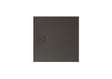 ROCA Square Shower Tray Onyx / 800 x 800mm ROCA Terran-N Superslim Stonex® Square Shower Tray with Twist Colour Match Waste Cover