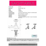 Sagittarius Pillar Basin Tap Sagittarius Churchman Basin Taps