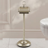 Miller Toilet Roll Holder Miller Signature Freestanding Traditional Toilet Roll Holder with Cover