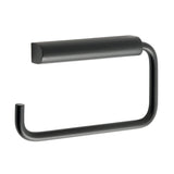 JTP Toilet Roll Holder Matt Black JTP VOS Toilet Roll Holder