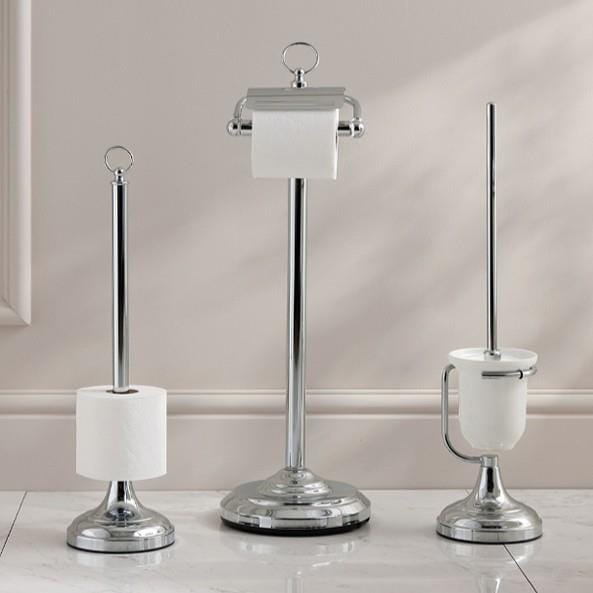 Miller Toilet Brush Miller Signature Freestanding Traditional Toilet Brush and Holder