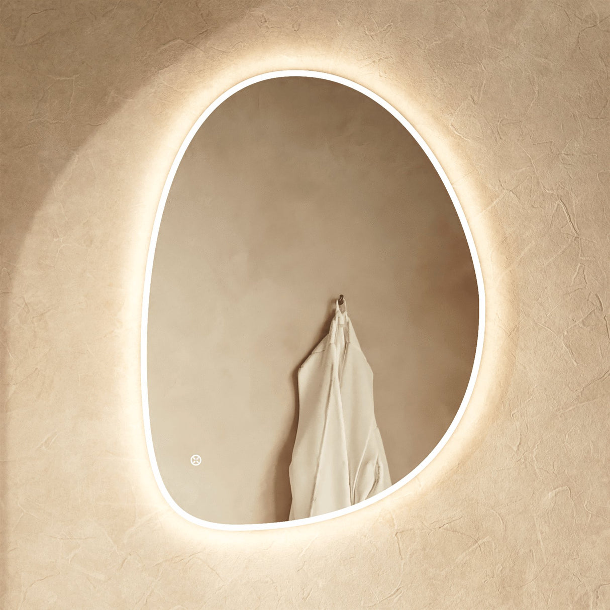 Crosswater Illuminated Mirror 600 x 800mm Crosswater Mada LED Illuminated Mirror