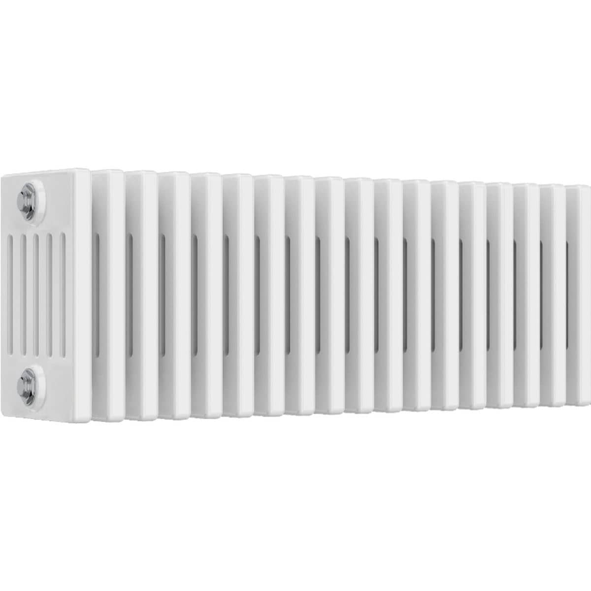 Aquarius Bathrooms Column Radiator Aquarius Foundry Horizontal 6 Column Radiator in White