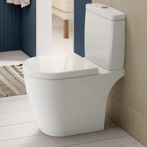 Villeroy & Boch Close Coupled Toilet Villeroy & Boch Avento Close Coupled Rimless DirectFlush Toilet with Soft Close Seat