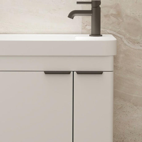 Imex Furniture Handles Matt Black Imex Luna 100mm Handle (Pair)