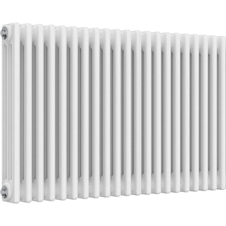 Aquarius Bathrooms Column Radiator 600mm x 965mm Aquarius Foundry Horizontal 3 Column Radiator in White