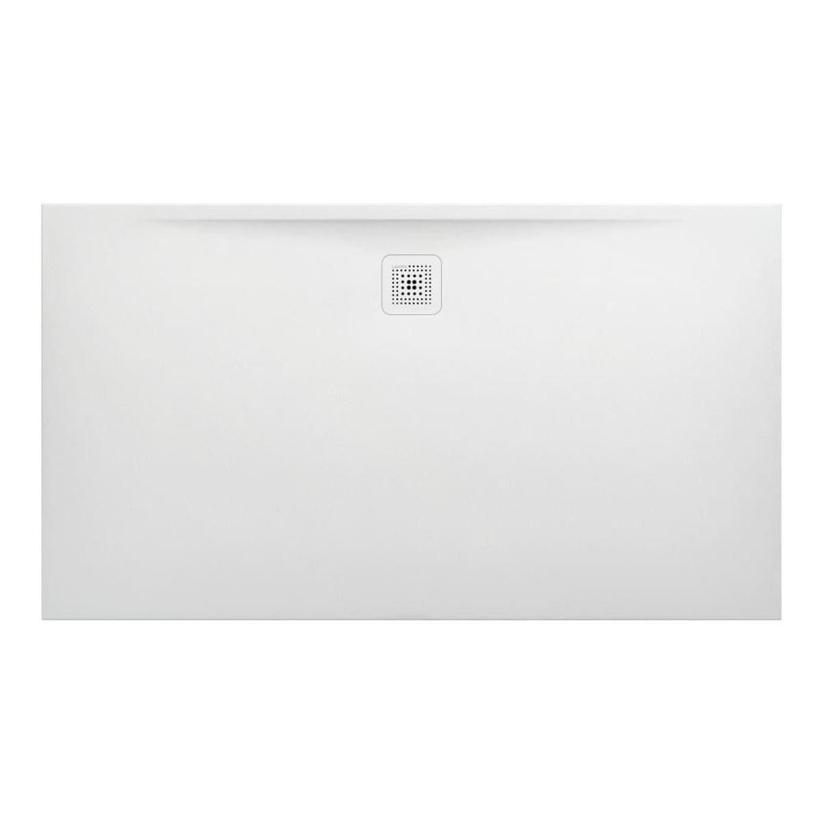 Laufen 1600 x 900mm / Drain on Long Side Laufen Marbond PRO Rectangular Tray with Waste in White