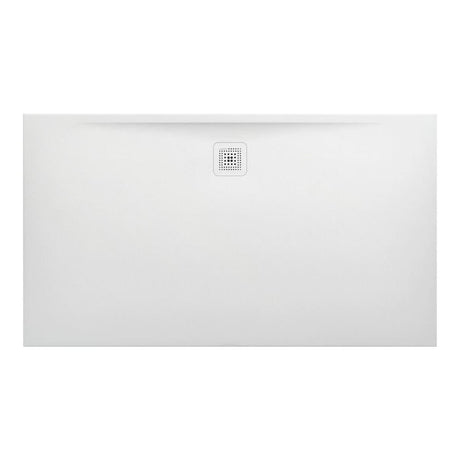 Laufen 1600 x 900mm / Drain on Long Side Laufen Marbond PRO Rectangular Tray with Waste in White