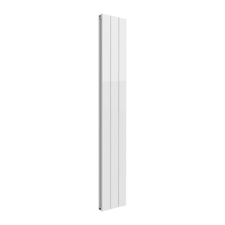 Reina Panel Radiator 1800 x 280mm / White Reina Casina Vertical Aluminium Double Panel Radiator