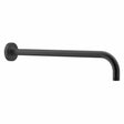 Roca Fixed Shower Arm Matt Black Roca Wall Mounted 400mm Shower Arm