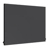 Reina Panel Radiator 600 x 800mm / Anthracite Reina Slimline Horizontal Central Heating Flat Panel Radiator