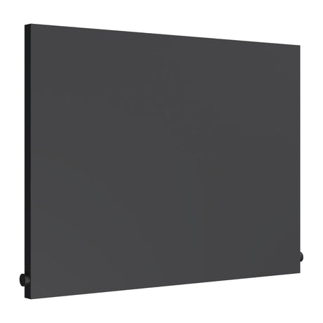 Reina Panel Radiator 600 x 800mm / Anthracite Reina Slimline Horizontal Central Heating Flat Panel Radiator