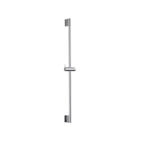 Crosswater Shower Riser Rail Crosswater Svelte Shower Riser Rail with Integrated Wall Outlet in Chrome