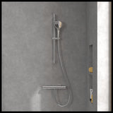 Villeroy & Boch Exposed Shower Valve Villeroy & Boch Universal Thermostatic Round Bar Shower Valve