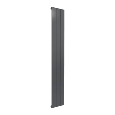 Reina Panel Radiator 1800 x 280mm / Anthracite Reina Casina Vertical Aluminium Single Panel Radiator