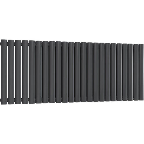 Aquarius Bathrooms Column Radiator 600 x1440mm / Anthracite Aquarius Athens Horizontal Double Column Radiator