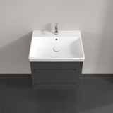 Villeroy & Boch Avento Wall Hung Vanity Unit 580mm Two Drawers with Basin