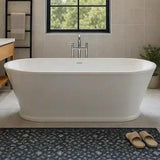 Eastbrook Modern Freestanding Bath Eastbrook Henley Freestanding Bath - 1650 x 780mm in Gloss White