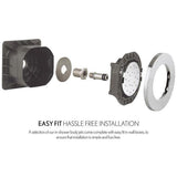 Crosswater Dial Rotating Body Jet in Chrome