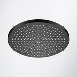 Flova Fixed Shower Head Flova Levo 250mm Design Air-Mix Rainshower Head in Matt Black