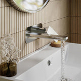 Aquarius Bathrooms Wall Mounted Basin Tap Aquarius Tetra Wall Mounted 2 Tap Hole Basin Mixer Tap