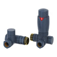 Reina Radiator Valve Anthracite Reina Modal Thermostatic Dual Fuel Corner Radiator Valves