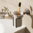 Crosswater Toothbrush Holder Brushed Nickel Crosswater Belgravia Tumbler and Holder