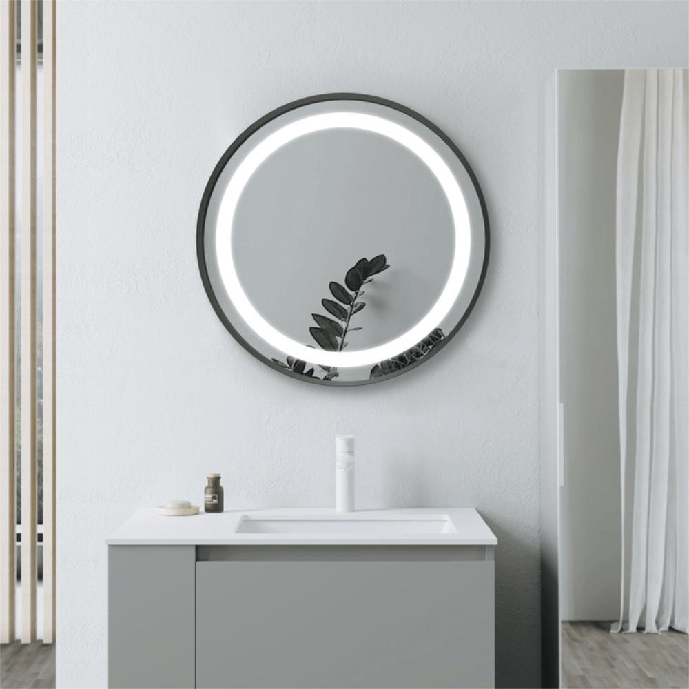 Aquarius Illuminated Mirror Aquarius Cirq 600mm Round Front LED Mirror