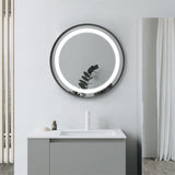 Aquarius Illuminated Mirror Aquarius Cirq 600mm Round Front LED Mirror