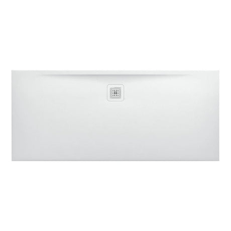Laufen 1600 x 700mm / Drain on Long Side Laufen Marbond PRO Rectangular Tray with Waste in White