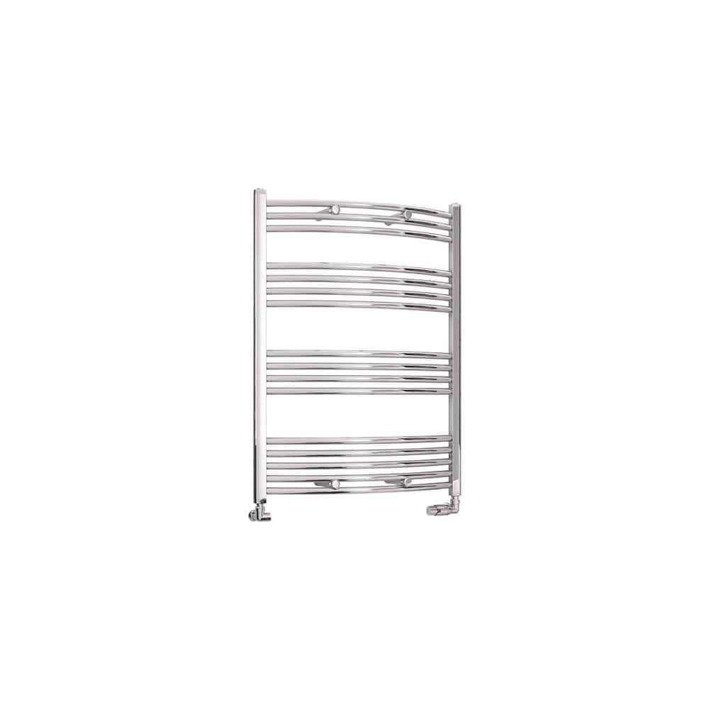 Eastbrook Wendover Curved Vertical Heated Towel Rail in Chrome