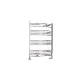 Eastbrook Wendover Curved Vertical Heated Towel Rail in Chrome