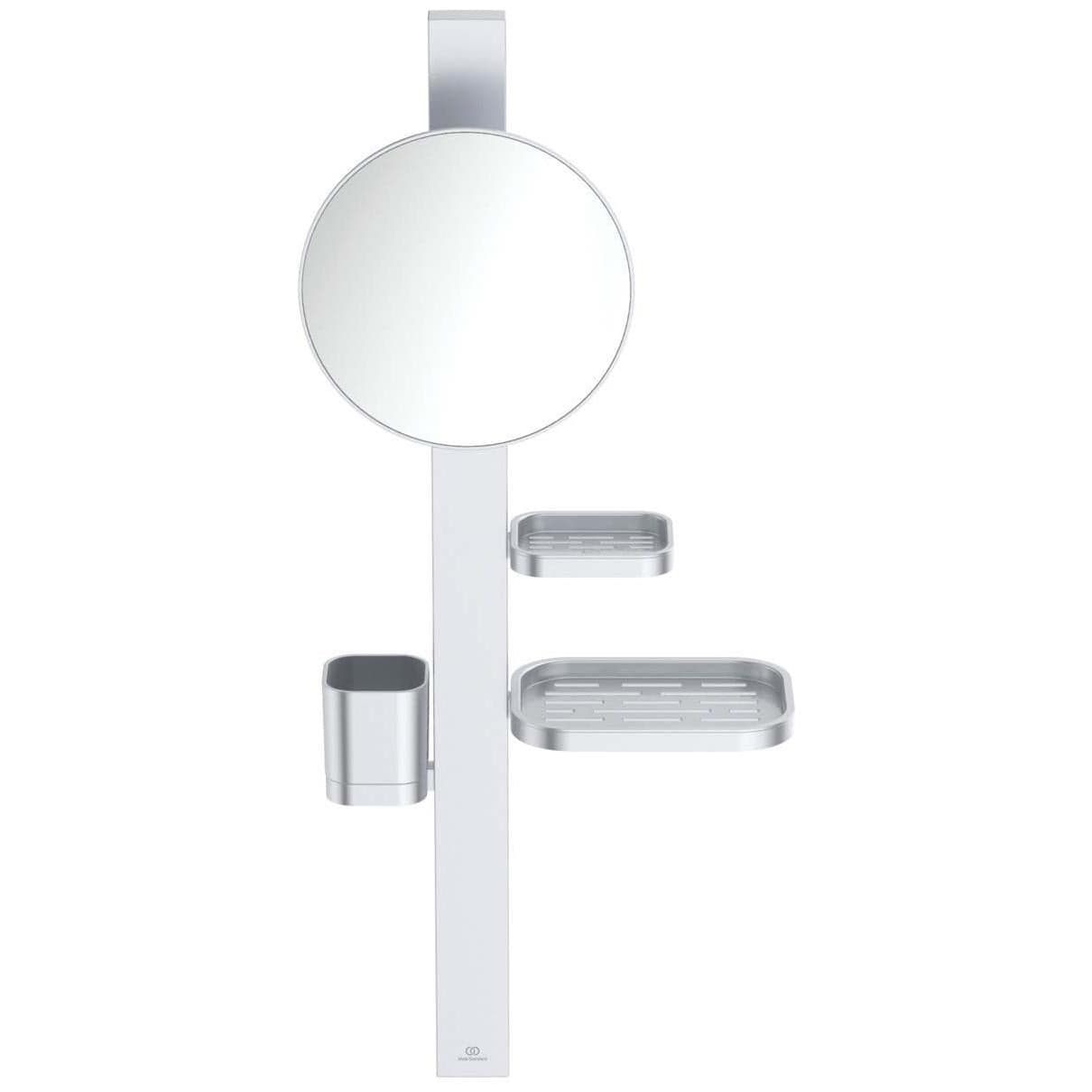 Ideal Standard Cosmetic and Shaving Mirror Ideal Standard ALU+ Small Beauty Bar with Mirror
