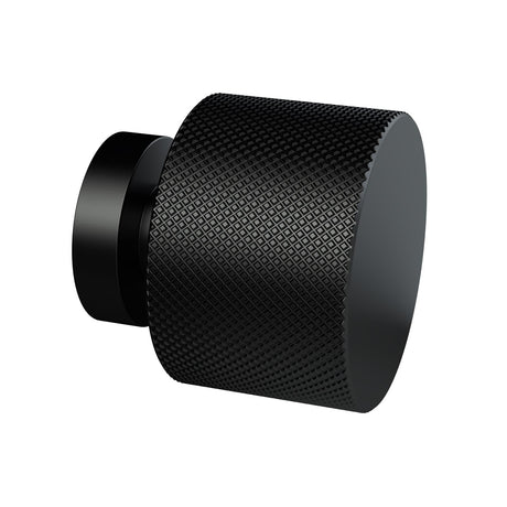 Aquarius Bathrooms Furniture Handle Matt Black / Knurled Round Knob Aquarius Leighton Furniture Handle