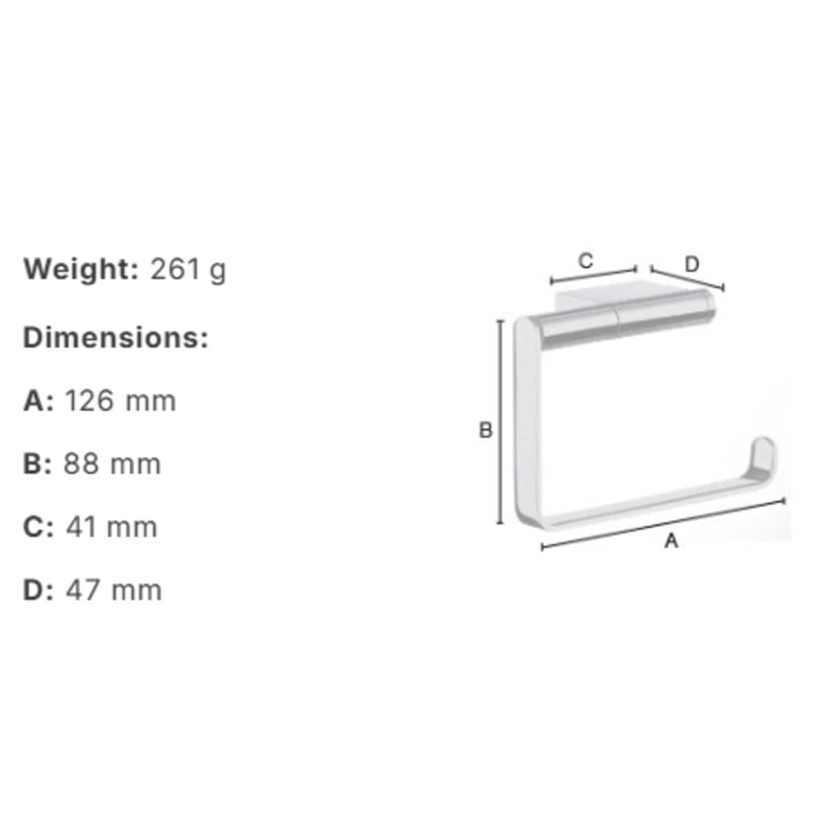 Smedbo Toilet Roll Holder Smedbo Air Toilet Roll Holder in Chrome