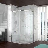 Merlyn Quadrant Shower Enclosure Merlyn 8 Series Frameless 1 Door Offset Quadrant