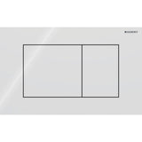 Geberit Flush Plate White Glass Geberit Sigma Square Glass Flush Plate
