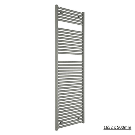 Tissino Ladder Rails Tissino Hugo2 Designer Towel Radiator in Lusso Grey